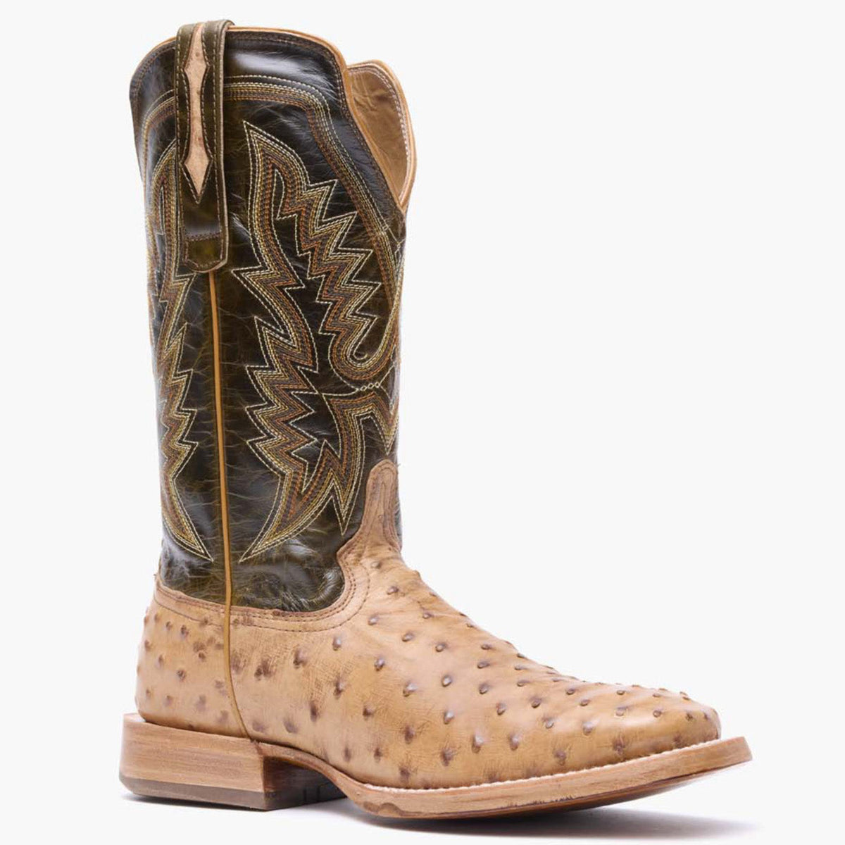 Bota Durango PRCA Avestruz Antiqued Saddle
