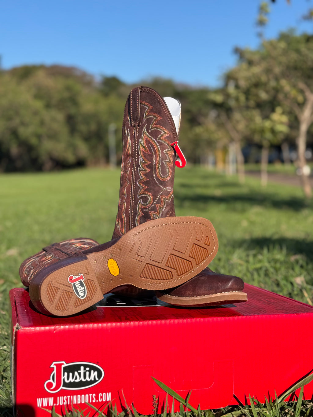 Bota Justin Solado Carrapeta J7255