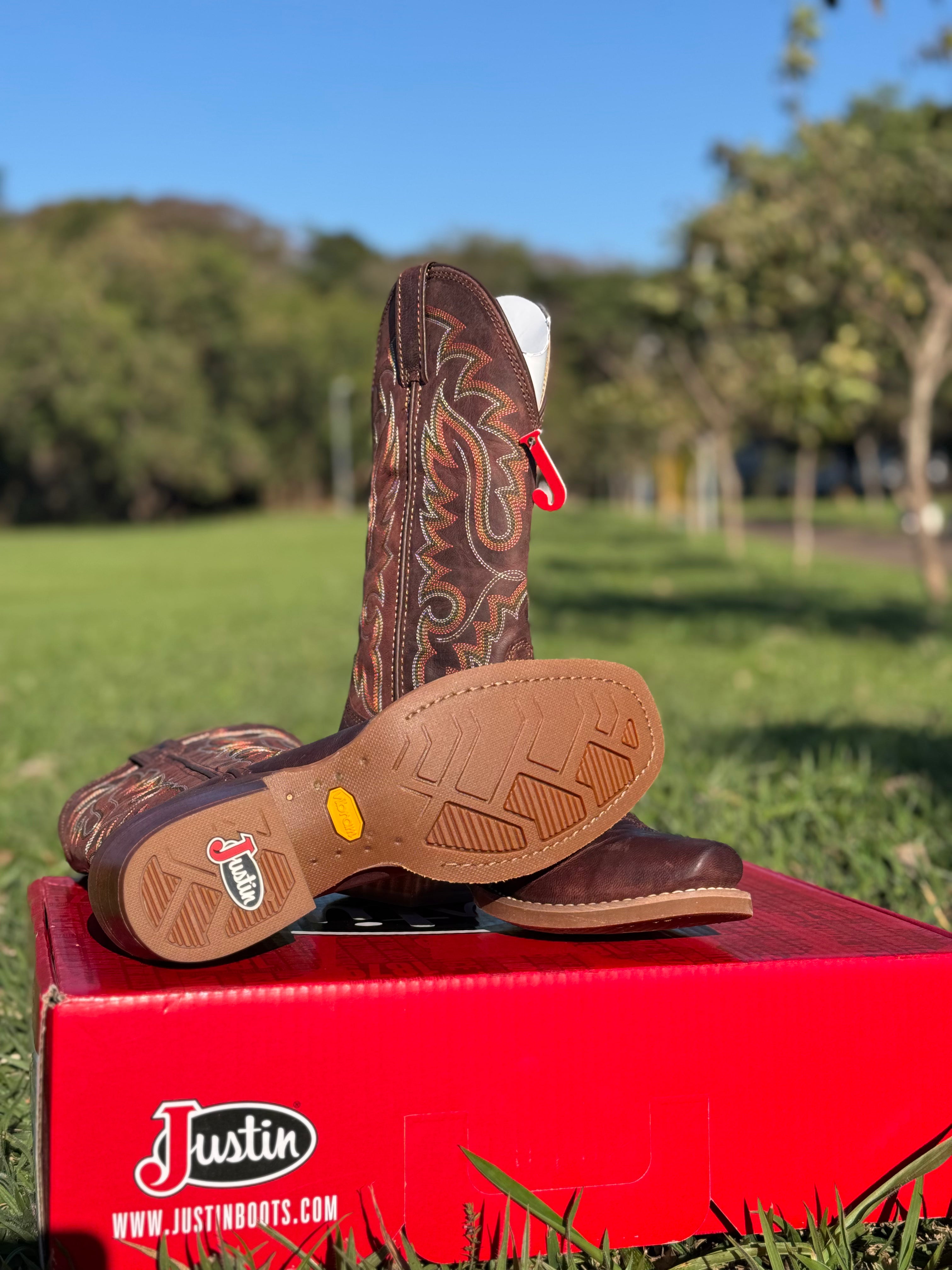 Bota Justin Solado Carrapeta J7255