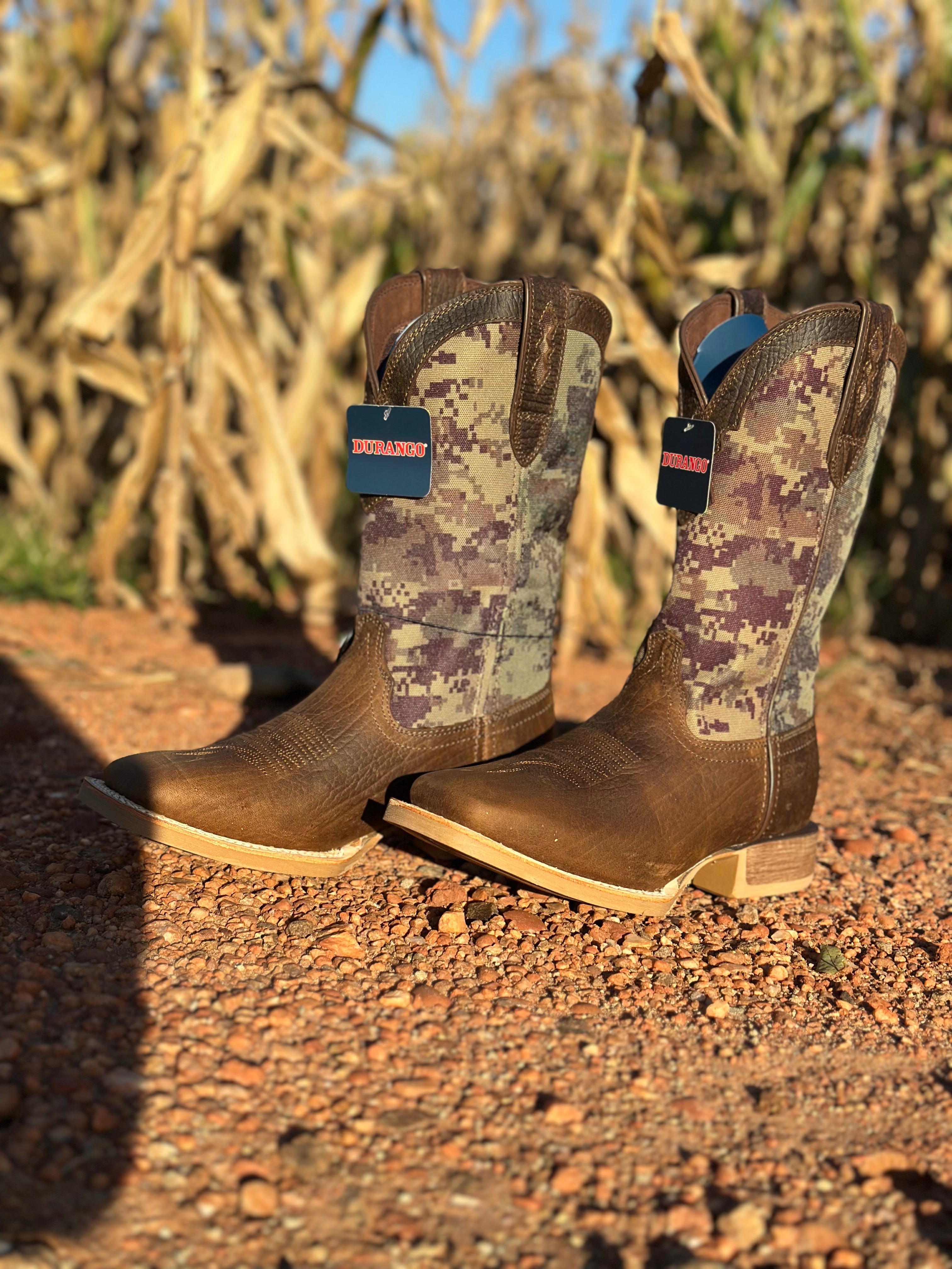 Bota Durango Rebel Pro+, Verde Militar — D0396