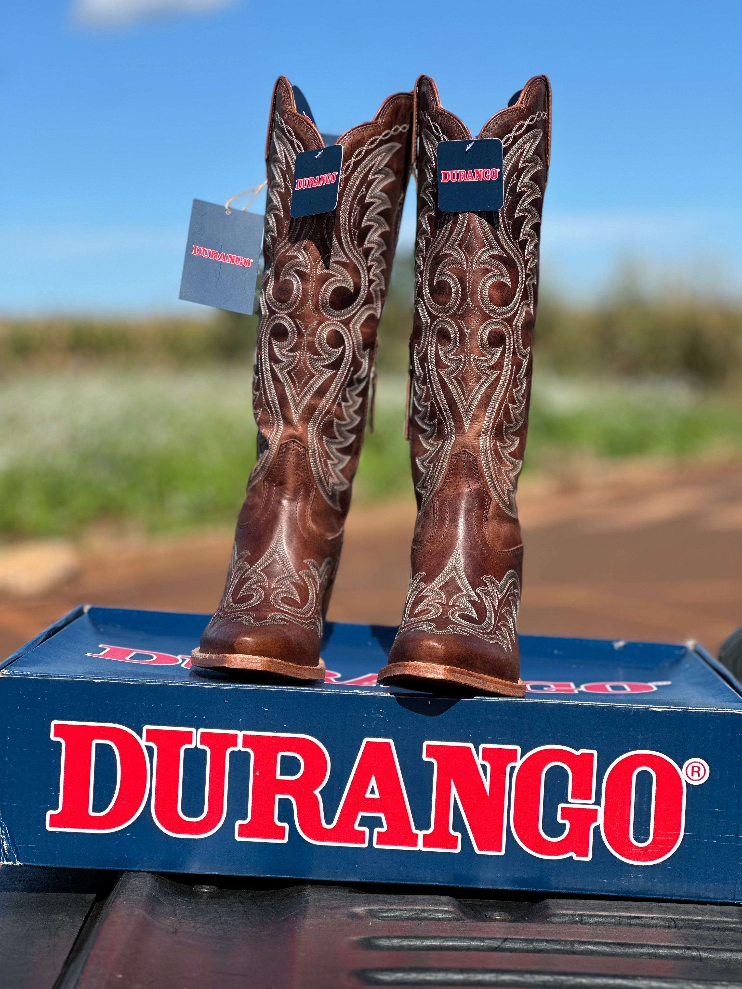 Bota Durango Feminina Crush Cano Alto