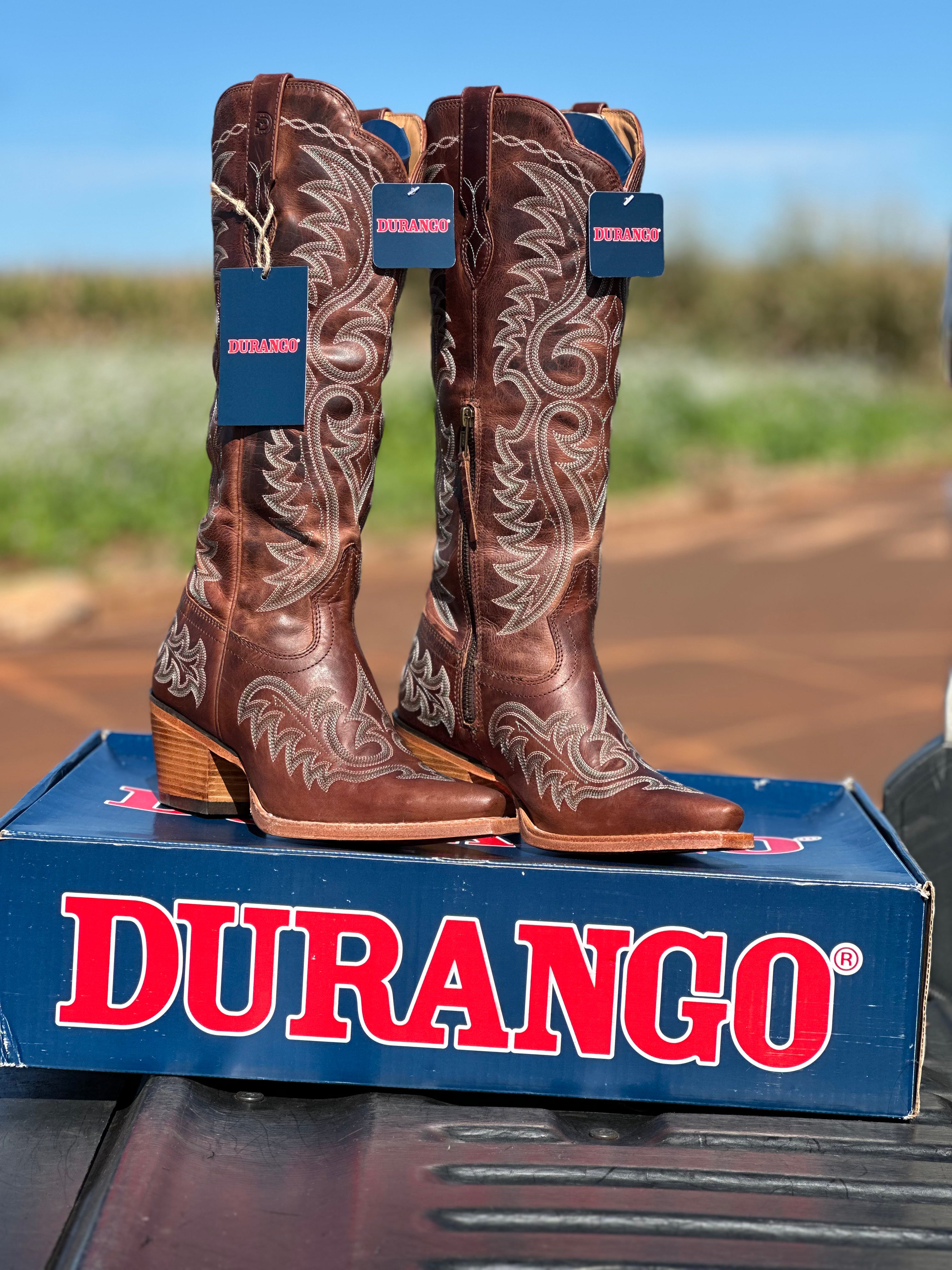 Bota Durango Feminina Crush Cano Alto