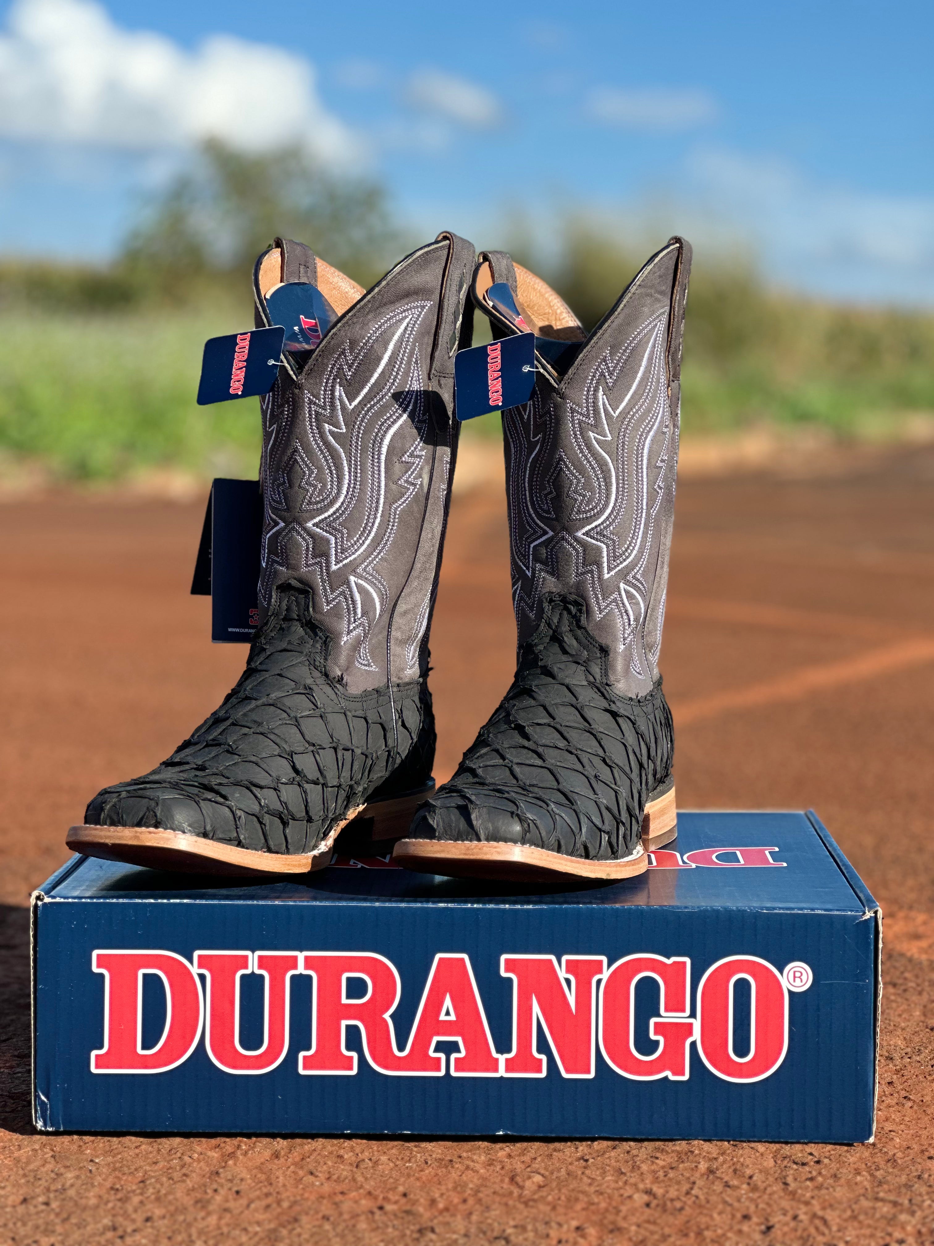 Bota Durango Exótica Couro de Pirarucu D0381