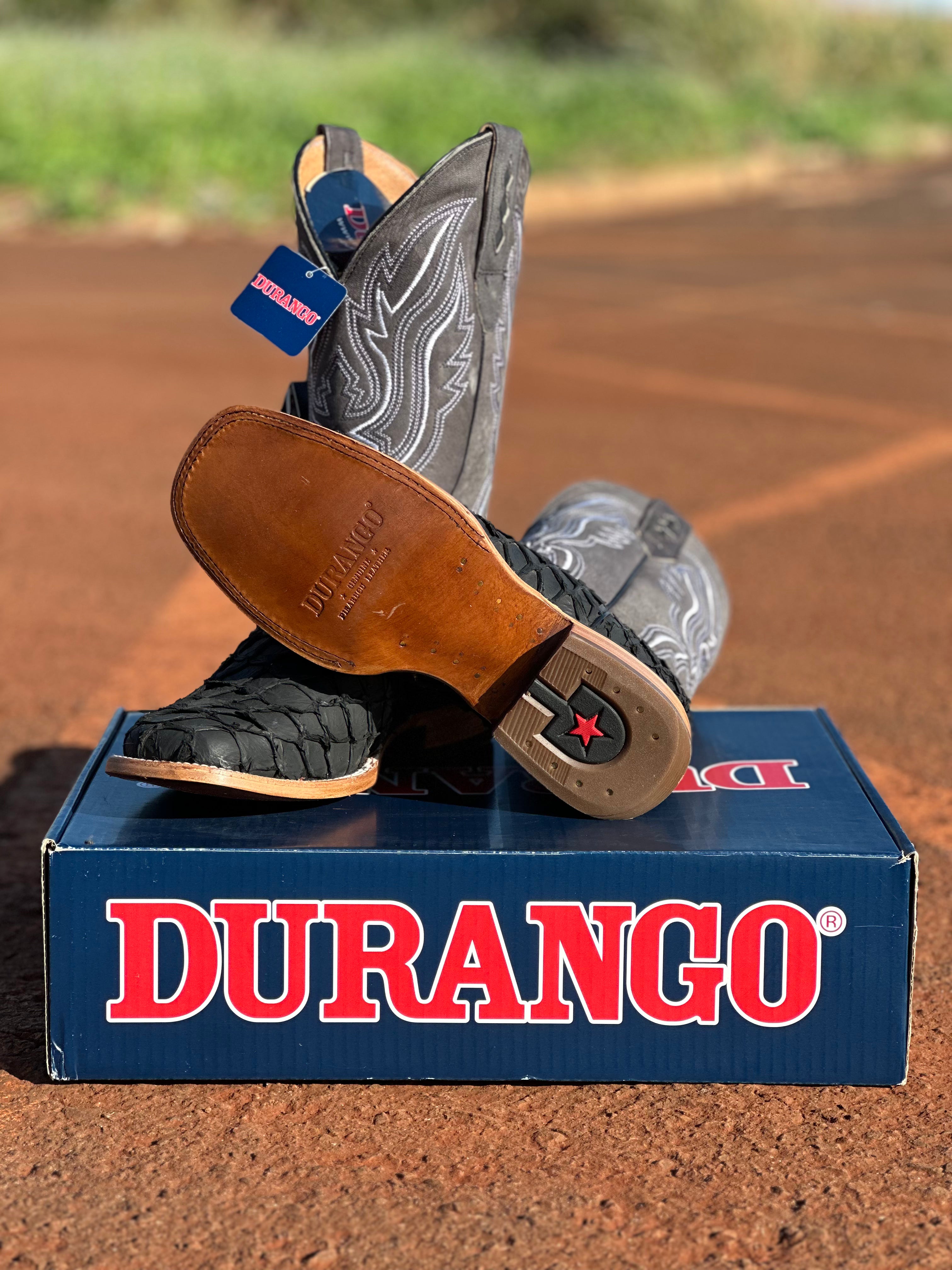 Bota Durango Exótica Couro de Pirarucu D0381
