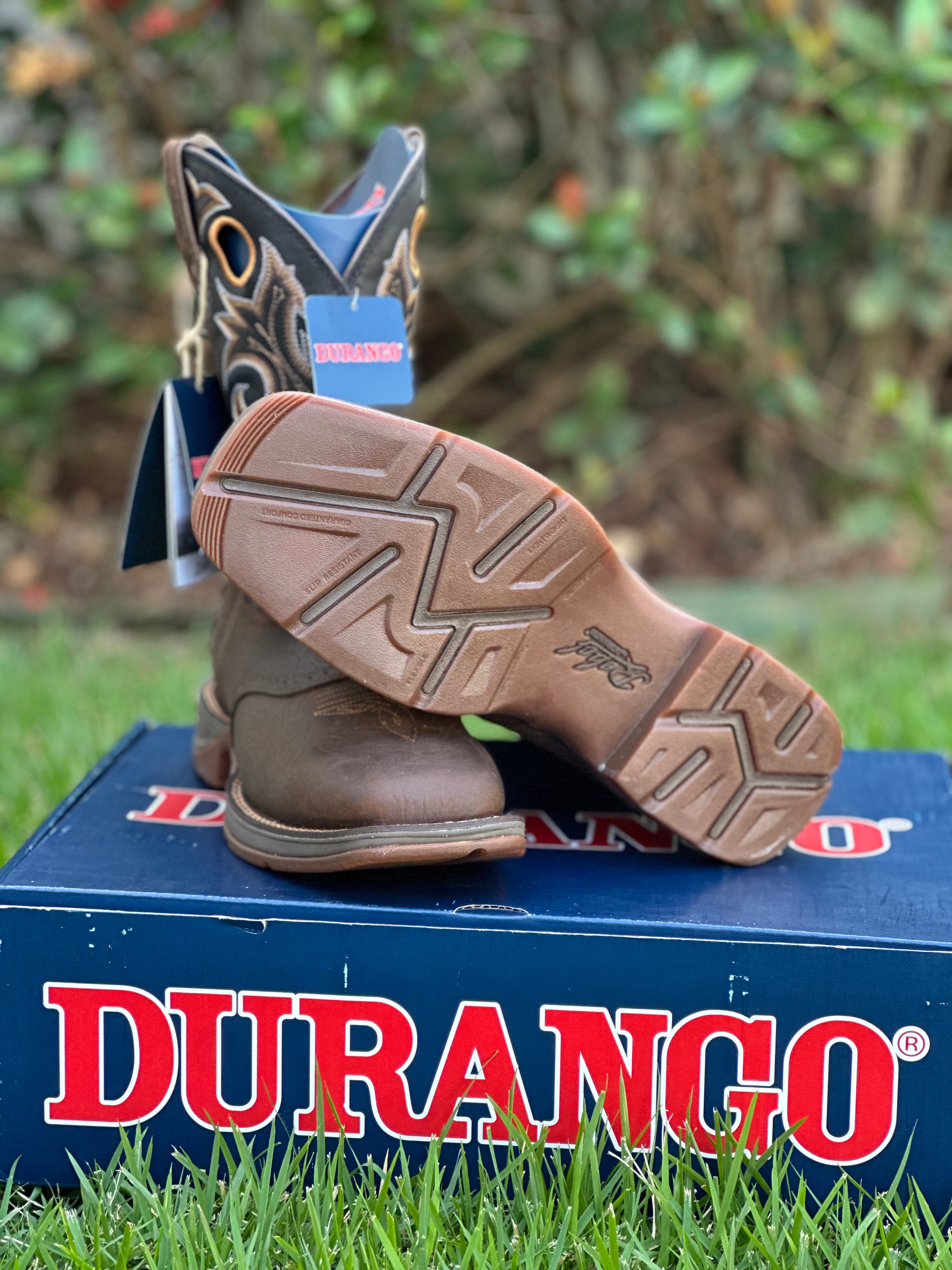 Bota Durango Rebel, Marrom Tabaco — D0499