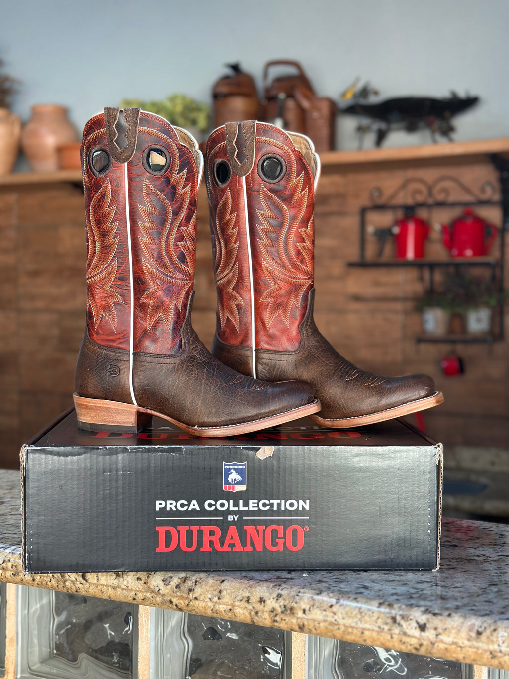 Bota Durango PRCA Solado Carrapeta