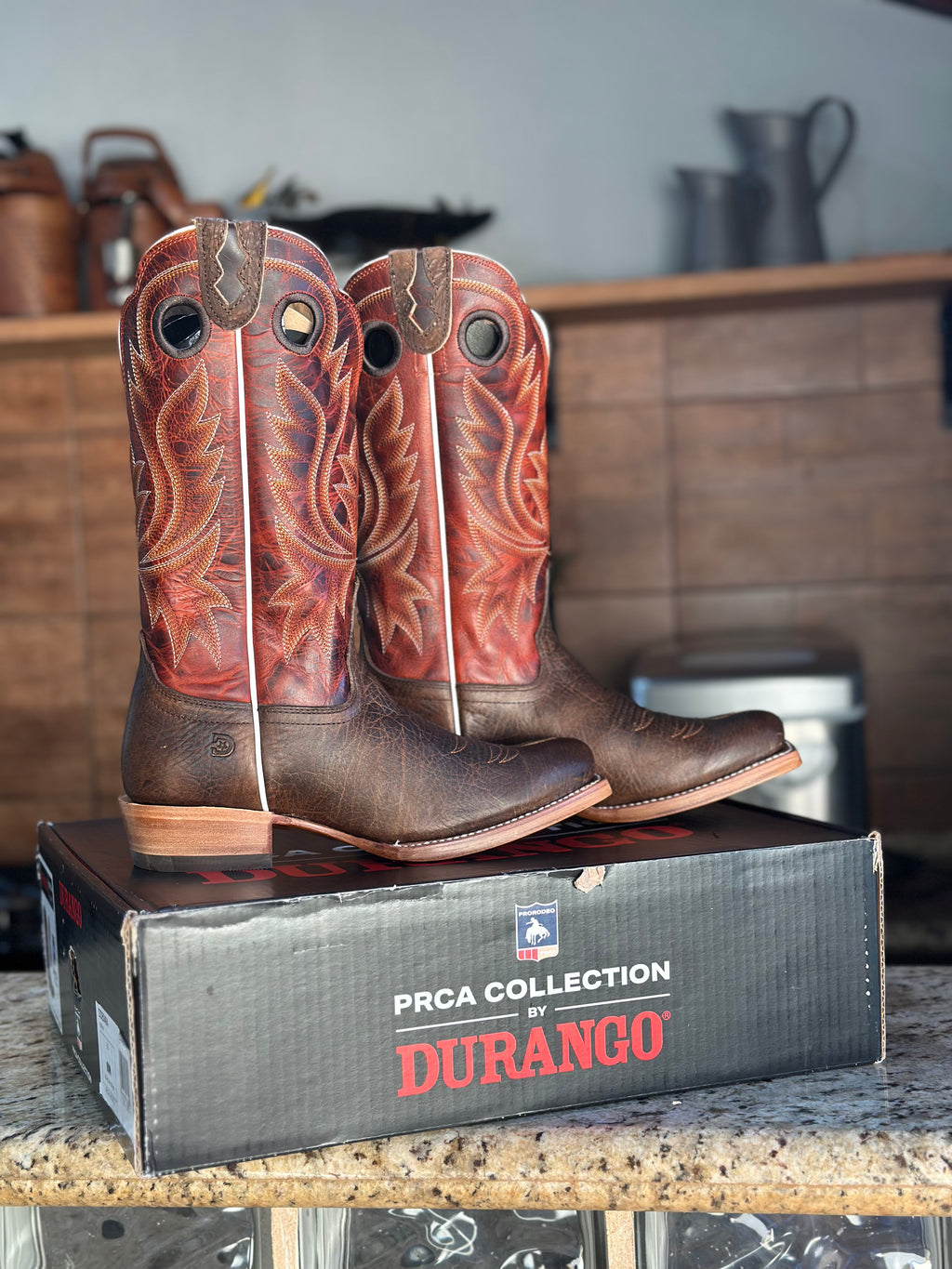 Bota Durango PRCA Solado Carrapeta