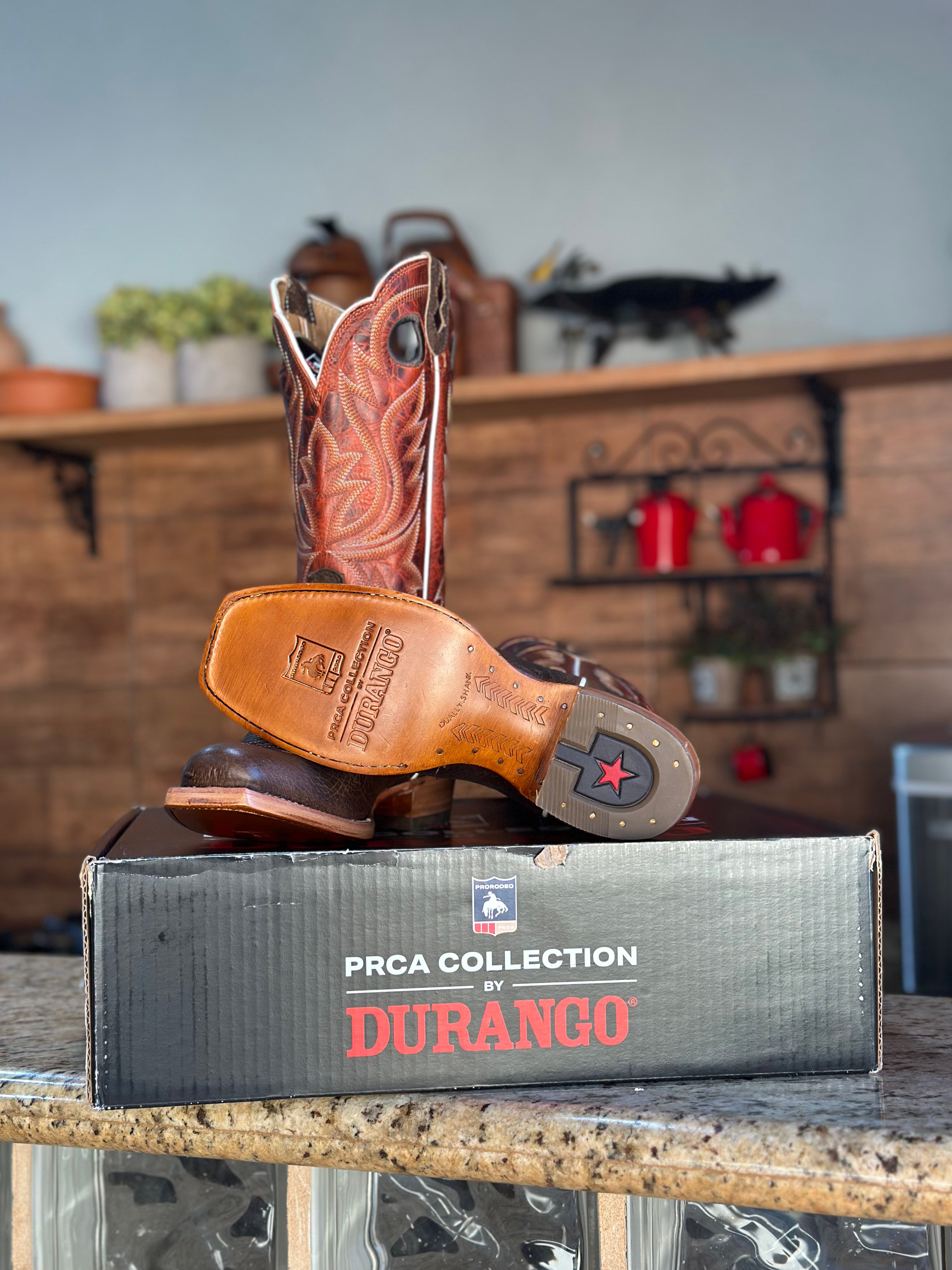 Bota Durango PRCA Solado Carrapeta