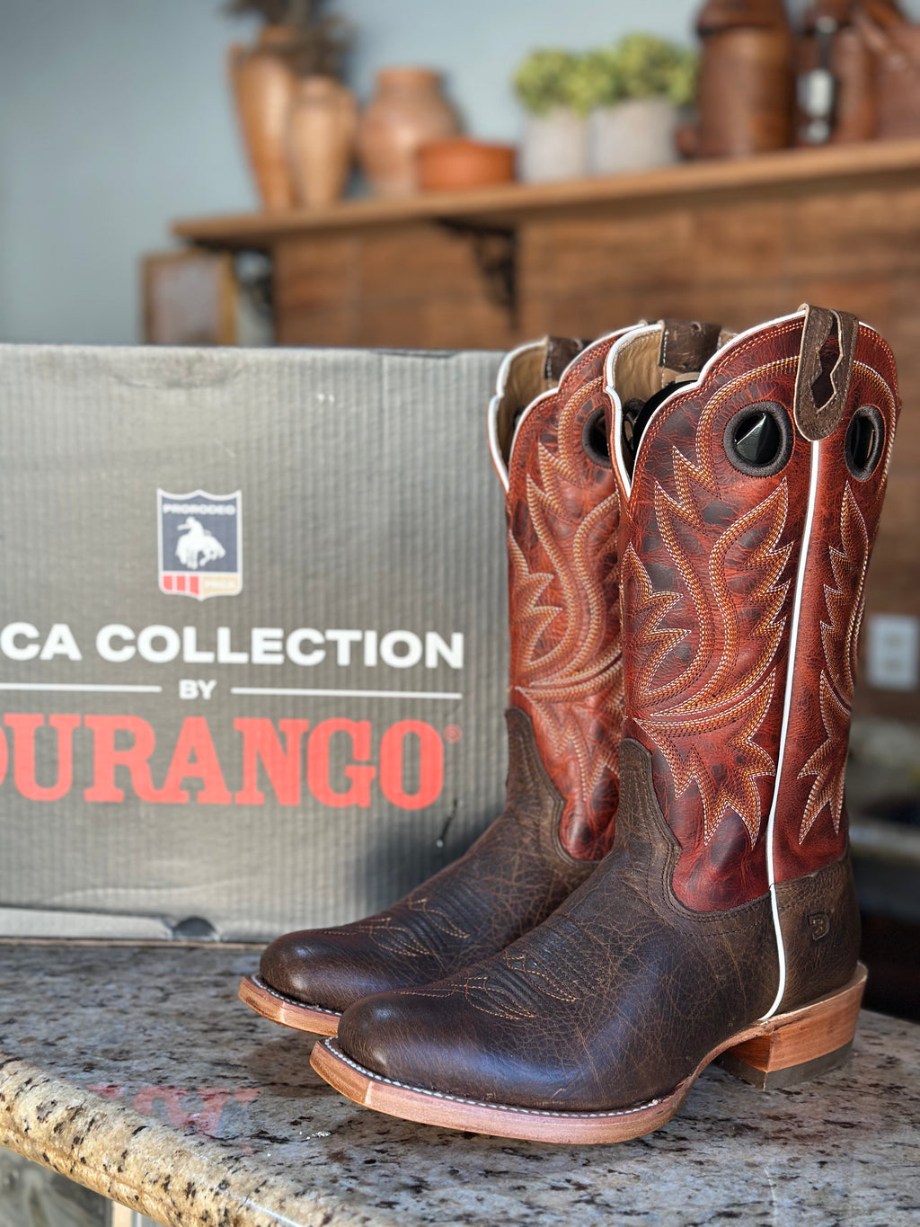 Bota Durango PRCA Solado Carrapeta