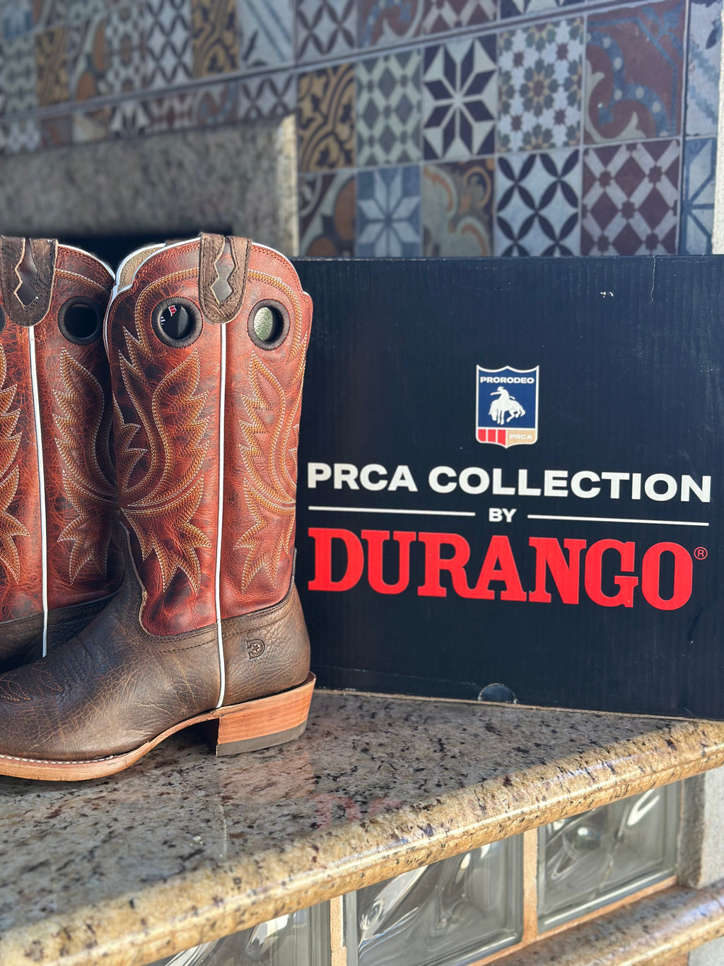 Bota Durango PRCA Solado Carrapeta