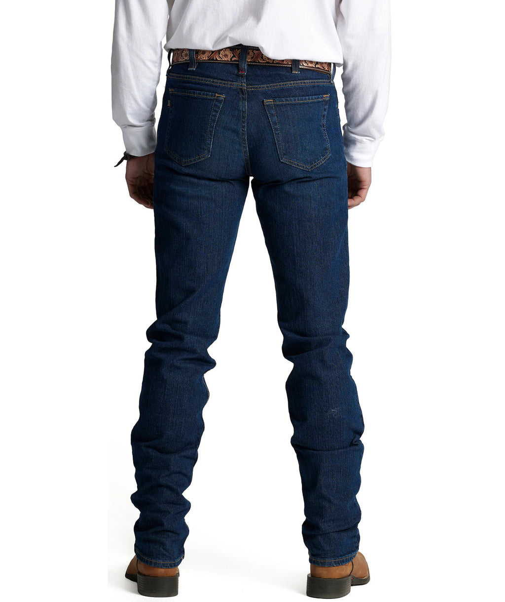 Calça Justin Original Straight Leg, lavagem Dark Blue