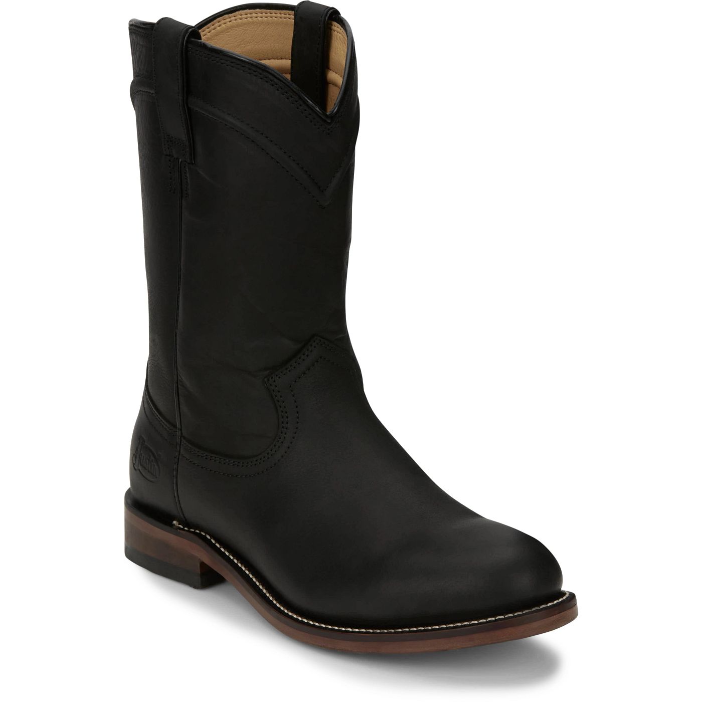 Bota Justin Roper Preto J3741