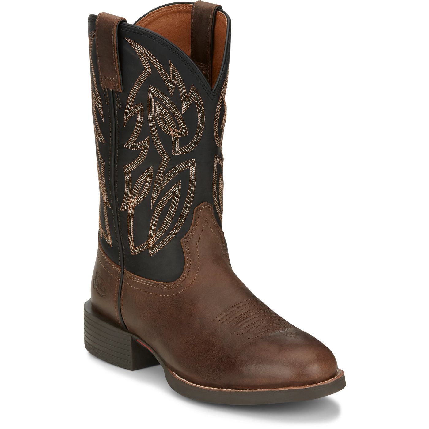 Bota Justin Rendon Western Bico Redondo J7531