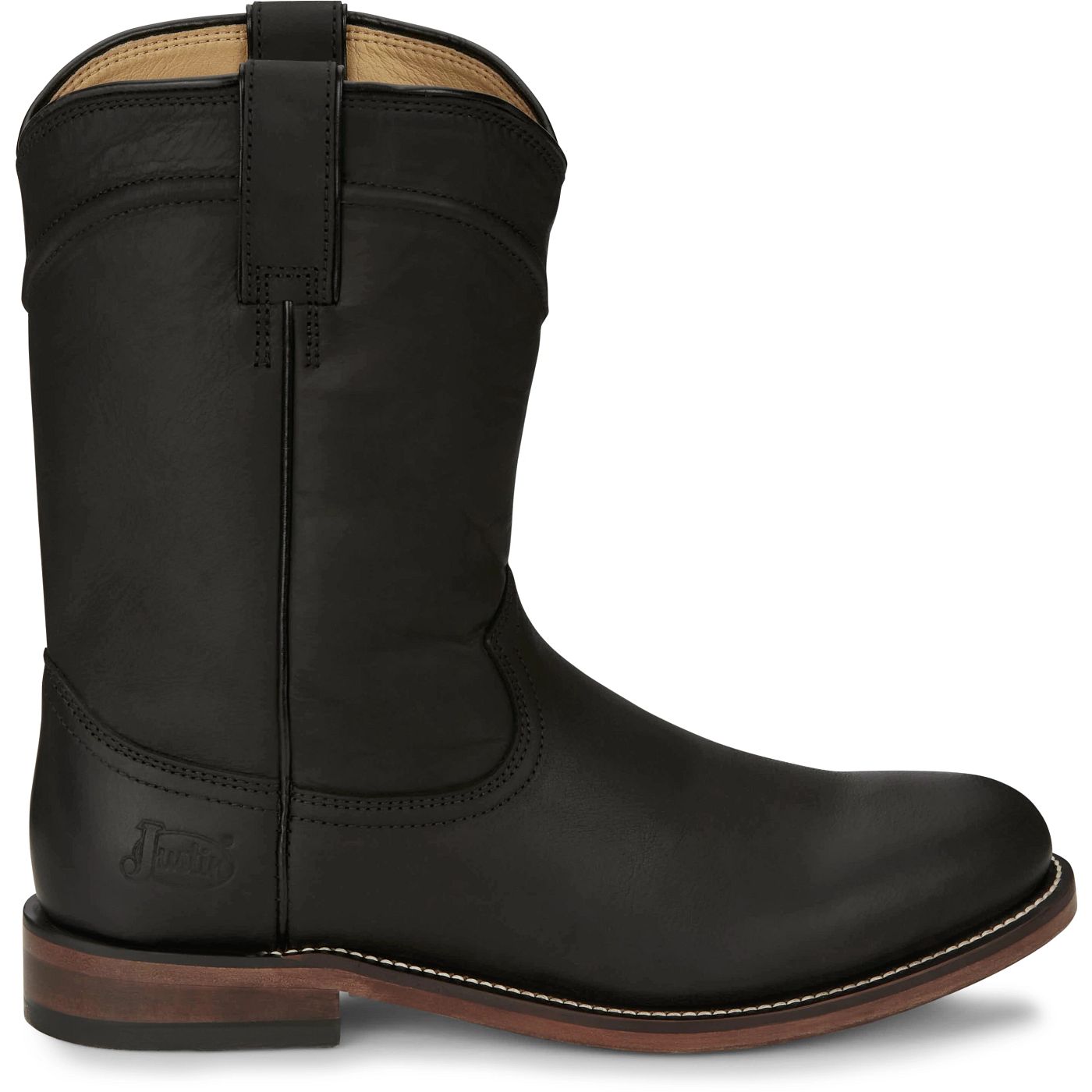Bota Justin Roper Preto J3741