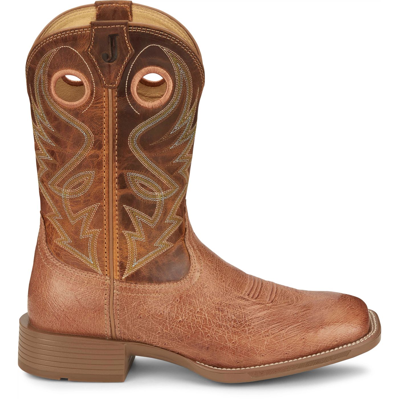 Bota Justin Couro de Avestruz J8750