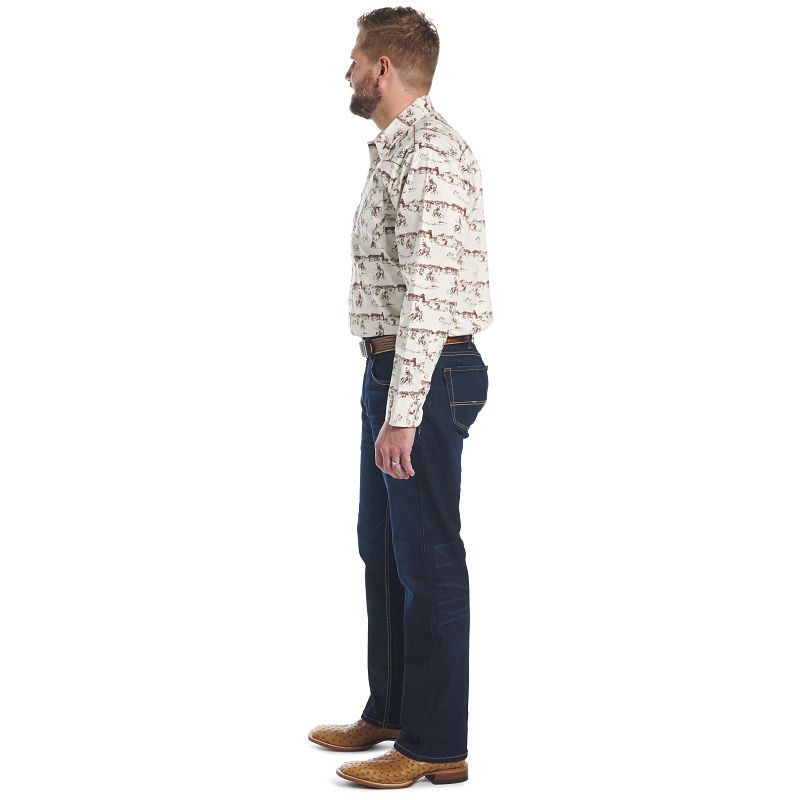 Calça Jeans Justin | 1879, Relaxed Bootcut (JT-J91552DW)