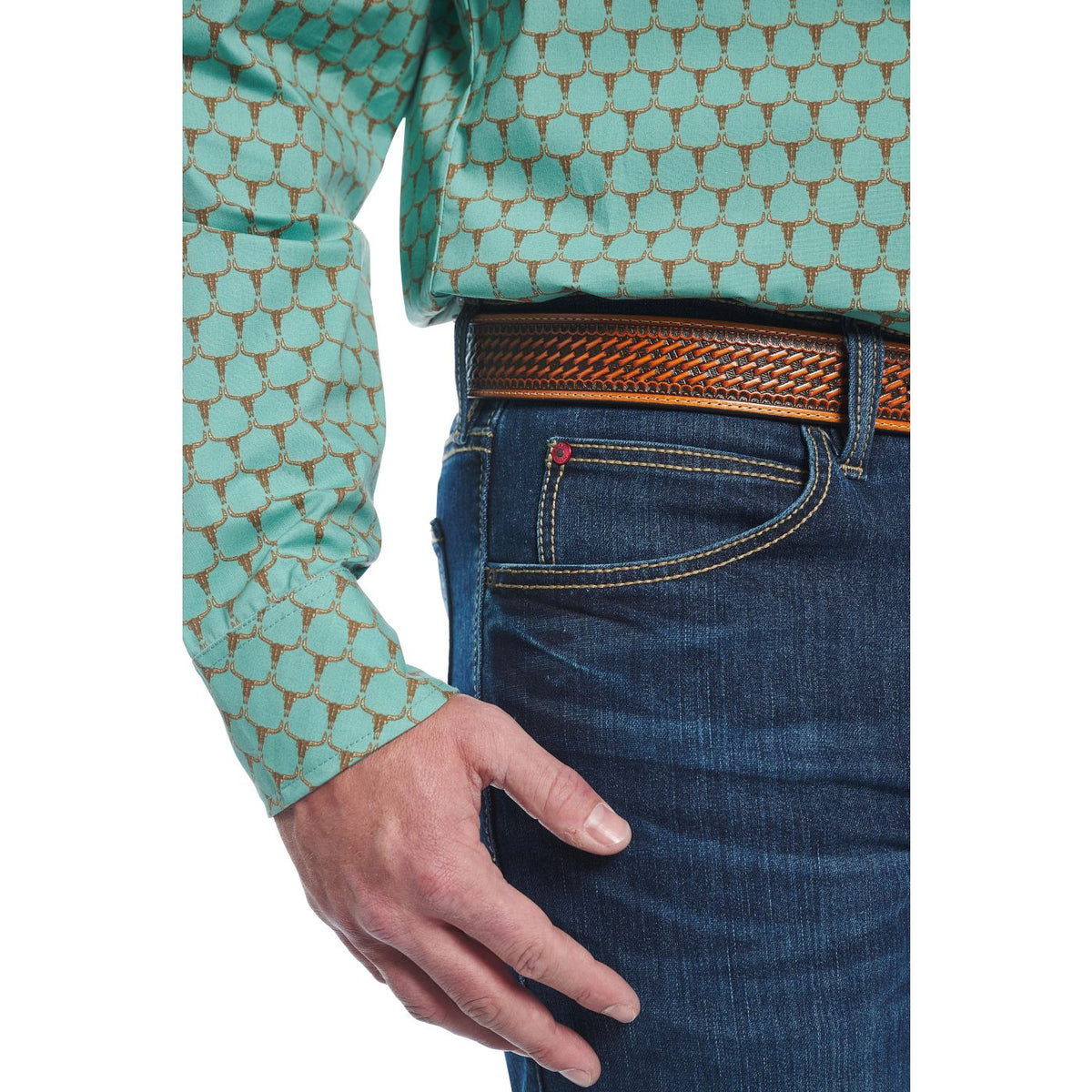 Calça Jeans Justin | 1879, Straight Leg (JT-J21551DW)