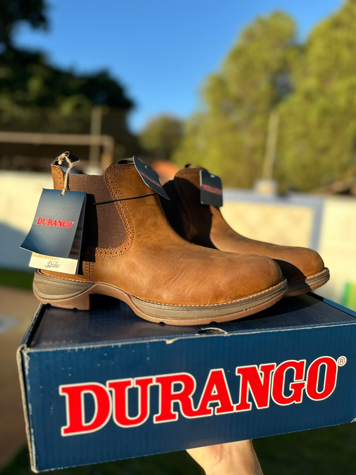 Botina Durango Rebel, Bico Redondo com Biqueira de Aço — D0524