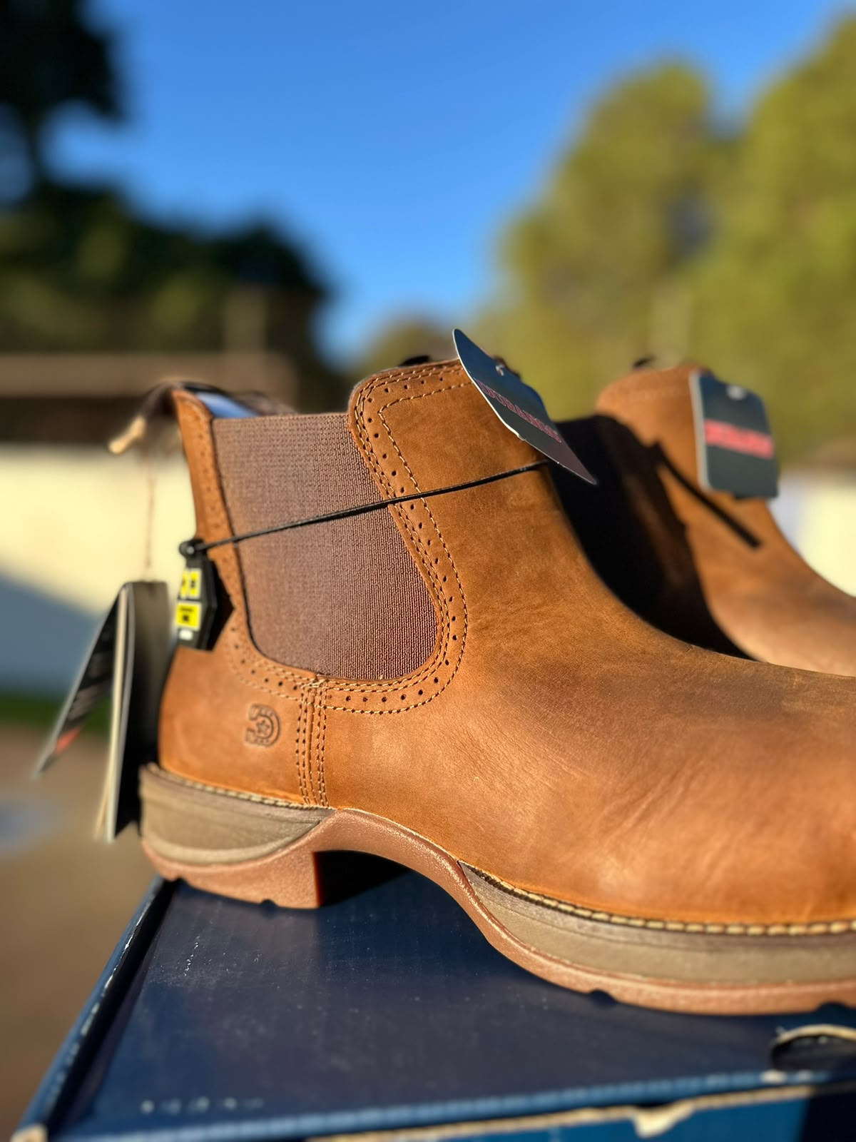 Botina Durango Rebel, Bico Redondo com Biqueira de Aço — D0524