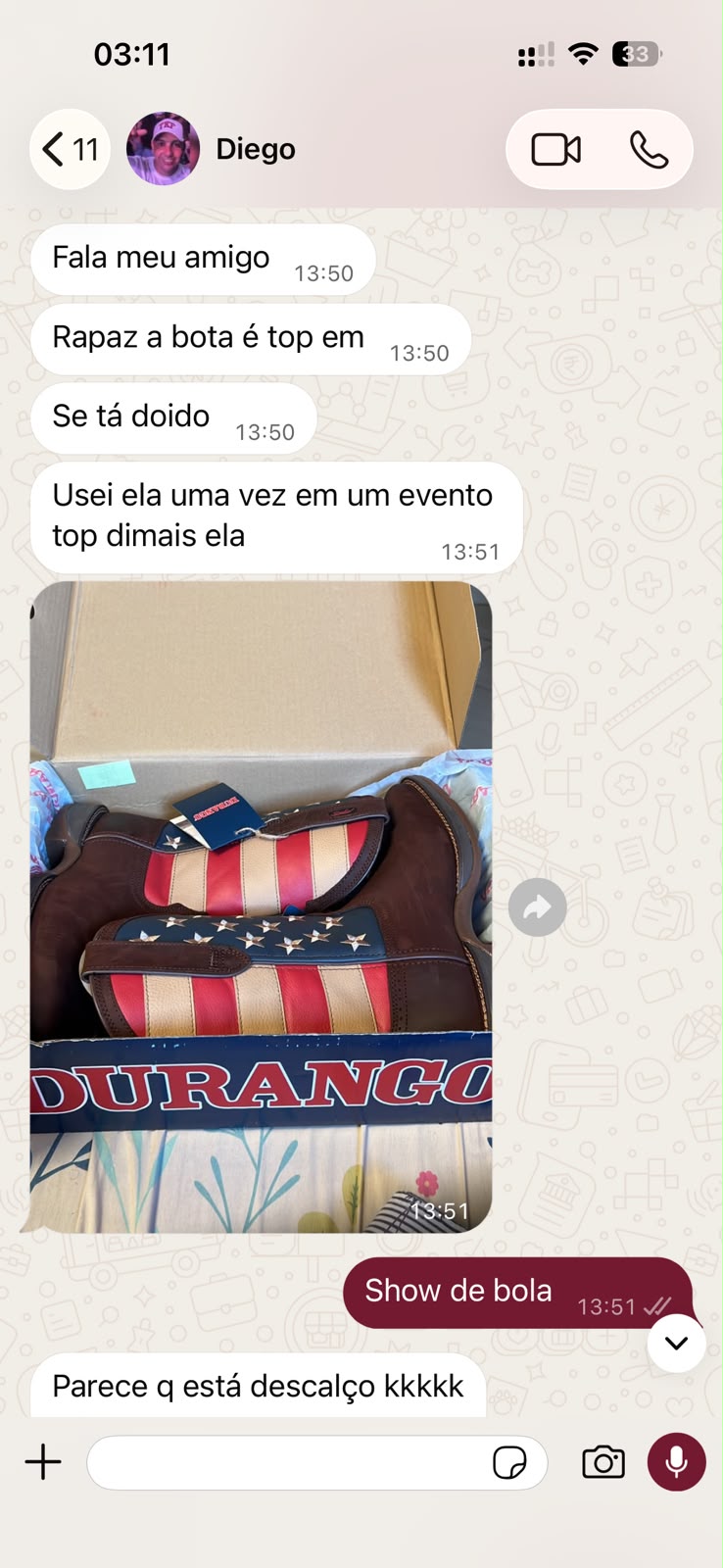 Depoimento de cliente