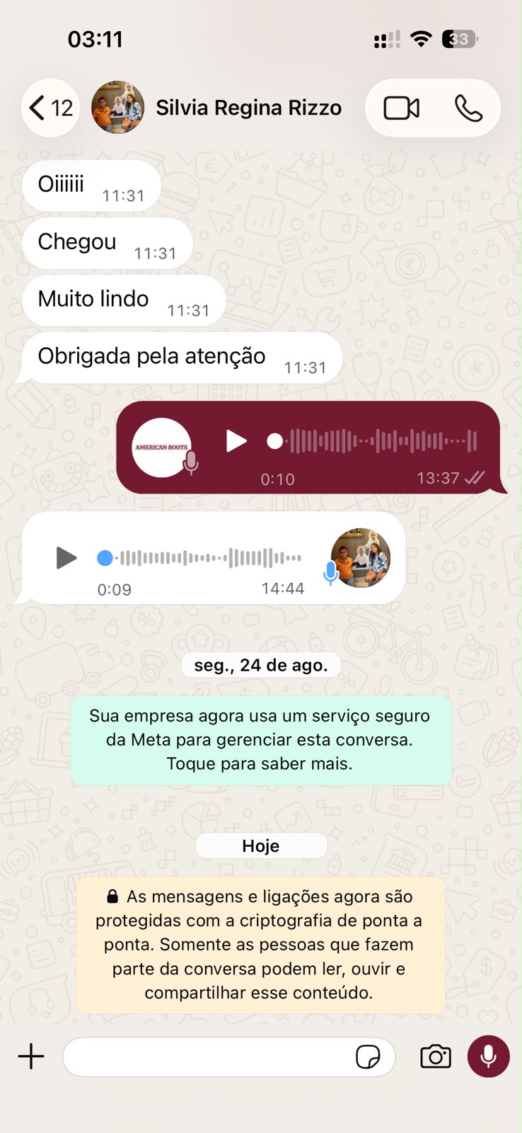 Depoimento de cliente