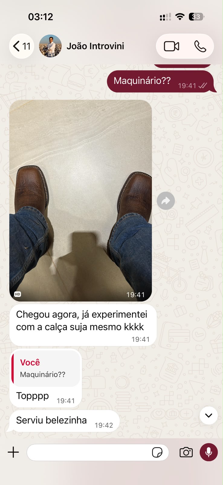 Depoimento de cliente