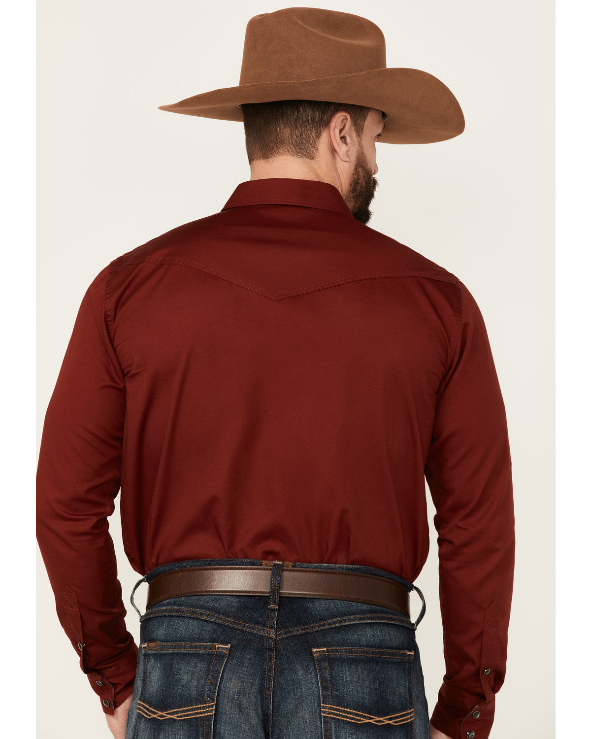 Vermelho-escuro - costas