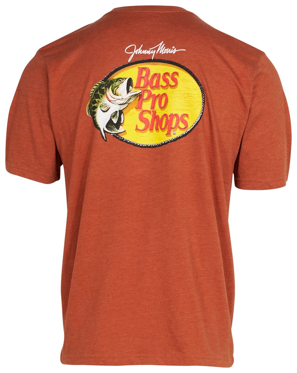 Camiseta Bass Pro Shops Woodcut Rust Heather